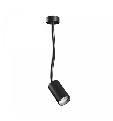 GU10 vägglampa med flexarm - Svart, IP20