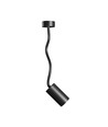 GU10 vägglampa med flexarm - Svart, IP20