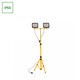 Tripod Stativ - Noctis, 2x50W, Neutral vit, 230V, 110°, IP66, 205x170x30mm, 2100mm kabel, Spectrum