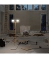 2x50W med tripod-stativ - IP66, neutralvit, arbetslampor, 110°, 210cm kabel
