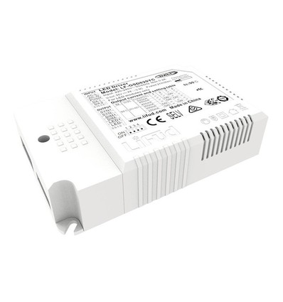 Lifud 45W 5i1 LED-driver - Push dim, 0-10V och DALI, flicker free