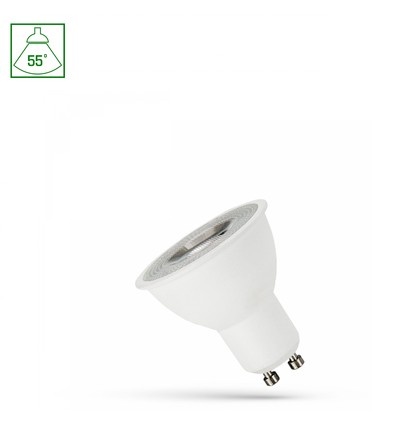 GU10 4W LED lampa - 55°, 350lm, 6000K kallvit