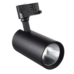 Takspotlights LEDlife svart skenaspotlight 24W - Flicker free, 125lm/w, 3-fas