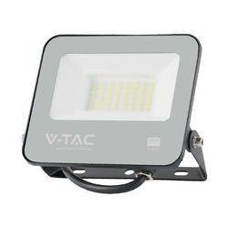  V-Tac 30W LED strålkastare, 135lm/W - Samsung LED-chip, arbetslampa, 1m kabel, utomhus