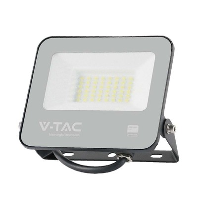 V-Tac 30W LED strålkastare, 135lm/W - Samsung LED-chip, arbetslampa, 1m kabel, utomhus