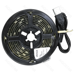 5V / USB LED-strip 2m USB LED Strip - med fjärrkontroll, RGB, 60 LED