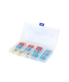 Vattentäta lödhylsor med värmekrympslang - 120 st. Assorterat set