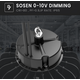 200W Solara LED high bay - 190lm/w, IP65, Sosen driver, 0-10V dimbar, 5 års garanti