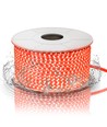 Röd LED Strip - 50m, 230V, 8mm, 7W/m