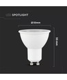 V-Tac 7,5W LED spotlight - Samsung LED chip, 230V, GU10