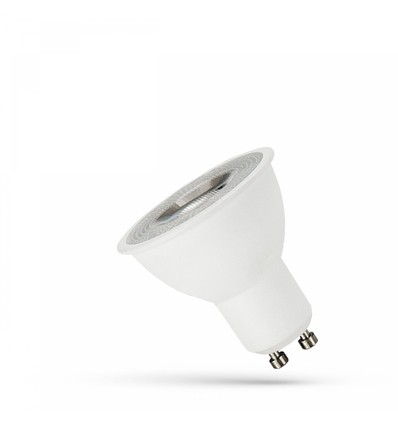 LED GU10 4W - 230V, 55°, Varm Vit, med Lins, Spectrum