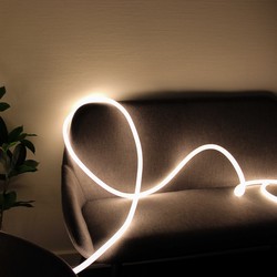 230V Neon Flex LED strip 10m Neon set för Inredning - Varm vit, D16 Neon komplett set, 230V