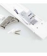 150cm 50W komplett LED-armatur - 3 års garanti, 120 lm/w