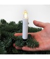 10-pack LED-julbelysning inkl. fjärrkontroll - Batteri, timerfunktion, trådlös, hållare för julgran