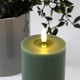 LED Candle pastel green as Picture 9