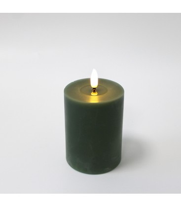 LED Candle pastel green as Picture 9