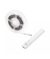 V-Tac 2,4W/m stänksäker LED strip - 1m, 6V, IP65, PIR sensor, batteri, 30 LED per. meter