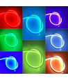 RGB 16x16 Neon Flex LED - 12W per. meter, IP67, 230V