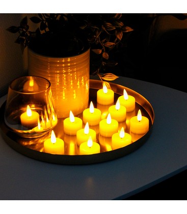 LED Candle as Picture Tea light 12pcs/set 33