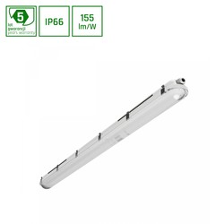 Industri LIMEA Gigant Pro 20-40W - Vattentät, 120cm, Kallvit, 230V, 120°, IP66, IK10