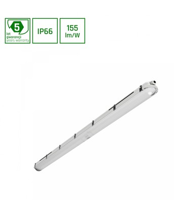 LIMEA Gigant Pro 27-58W - vattentät 150cm, kallvit, 230V, 120°, IP66, IK10