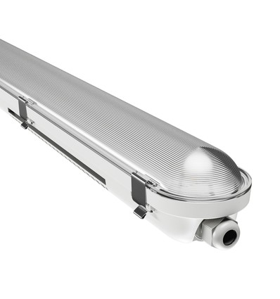 150cm 85W Gigant Pro LED-armatur, genomkopplad - 12750lm, 150lm/W, IP66 vattentät, IK10