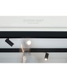 System Shift Smart-Spot M 10W - Skensystem Ljus Ø44x161x106mm, 24°, Svart, CCT/Dim