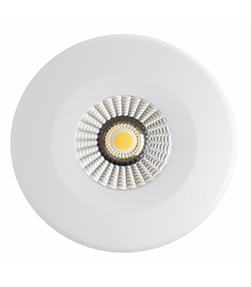 LEDlife 7W Low profile inbyggningsspot - Hål: Ø8,3 cm, Mål: Ø10 cm, RA95, CCT, dimbar, 230V