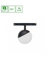 System Shift CCT Globe Sphere - Skena Belysning Ø100x130mm, 5W, 165°, Svart, CCT Switch