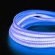 5 m. vattentät Ljusblå Neon COB LED strip - 230V, IP67, 288 LED, 11,5W/m, kan klippas var 10cm