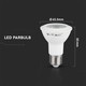 V-Tac 7W LED lampa - Samsung LED chip, PAR20, E27