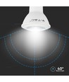 V-Tac 7W LED lampa - Samsung LED chip, PAR20, E27