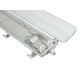 Limea H LED dubbelarmatur - utan ljuskälla, G13 2x120 250V IP65 1320x100x85 mm grå