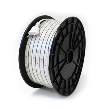 Arbetsbelysning 25m 230V LED strip - IP67, 60 LED/m, 5W/m, 500 lm/m