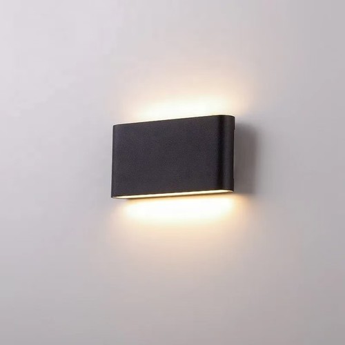 LEDlife DuoLume 12W vägglampa - Svart, upp/ner, inomhus / utomhus, IP65, inkl. ljuskälla