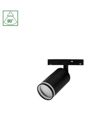 System Shift Basic Spot - Lampa Riktning 55x100x160mm, 7W, 2700K, Svart.