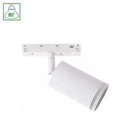 Spectrum LED System Shift Basic - Spot S Ring Armatur Riktning, 55x100x160mm, 7W, 2700K, Vit