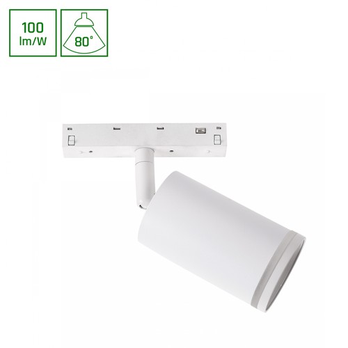 7W SHIFT BASIC skenspot - 100lm/W, NW, High CRI, 55x100x160 mm