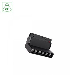 Spectrum LED System Shift Basic - Rutnät XS Justerbar Linjär Armatur, 110mm, 6W, 2700K, Svart