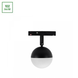 Spectrum LED Shift Basic - Glödlampa Klots Glob 90mm 10W 2700K Svart