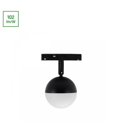 Shift Basic - Glödlampa Klots Glob 90mm 10W 2700K Svart