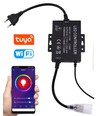 230V RGB WiFi Smart Home controller - Inkl. ändstycke, till 230V, minnesfunktion, 100 m.