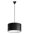 Isabella Castillo Ø40 Pendel Lampa E27 i Svart/Vit - Nielsen Light