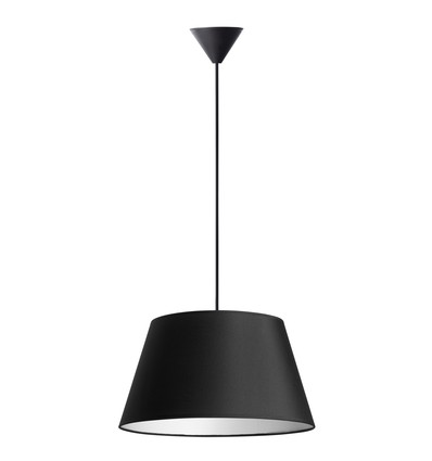 Isabella Campo Ø45 Pendel Lampa E27 i Svart/Vit - Nielsen Light