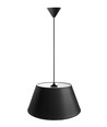 Isabella Campo Ø45 Pendel Lampa E27 i Svart/Vit - Nielsen Light