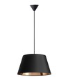 Isabella Campo Ø45 Pendel Lampa E27 i Svart/Koppar - Nielsen Light