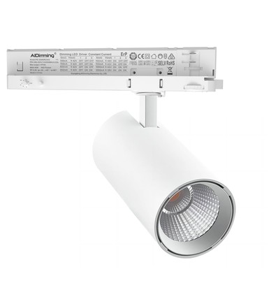 LEDlife vit skenaspotlight 30W - 130lm/w, RA90, 3900lm, Flicker free, 3-fas