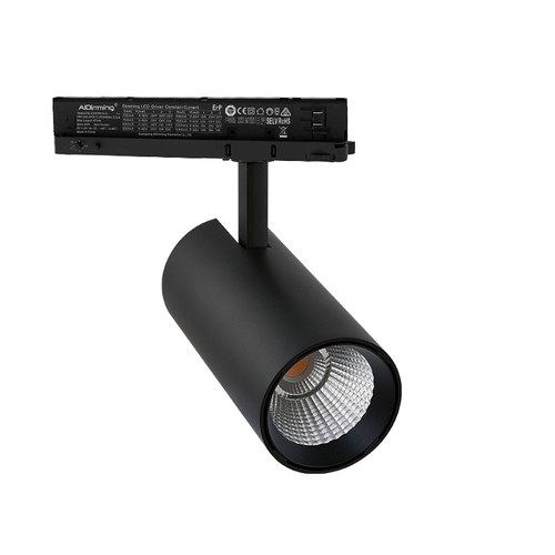 LEDlife PRO-CCT dimbar skenspot 30W - Justerbar CCT + ljusstyrka, Svart, 120lm/w, RA92, 3900lm, Flimmerfri, 3-fas