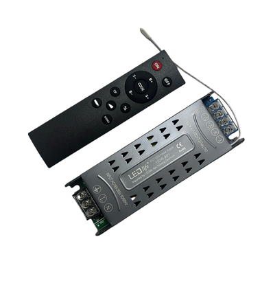 100W / 24V DC CCT strömförsörjning - 4.17A, IP20 inomhus, med fjärrkontroll, flimmerfri