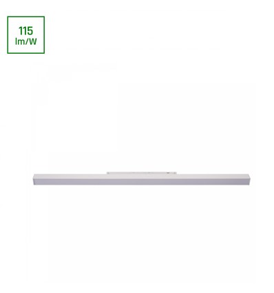 System Shift Basic - Line M Linear Lamp 600mm, 20W, 4000K, Vit.